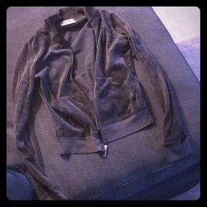 Juicy couture velour zip up velvet